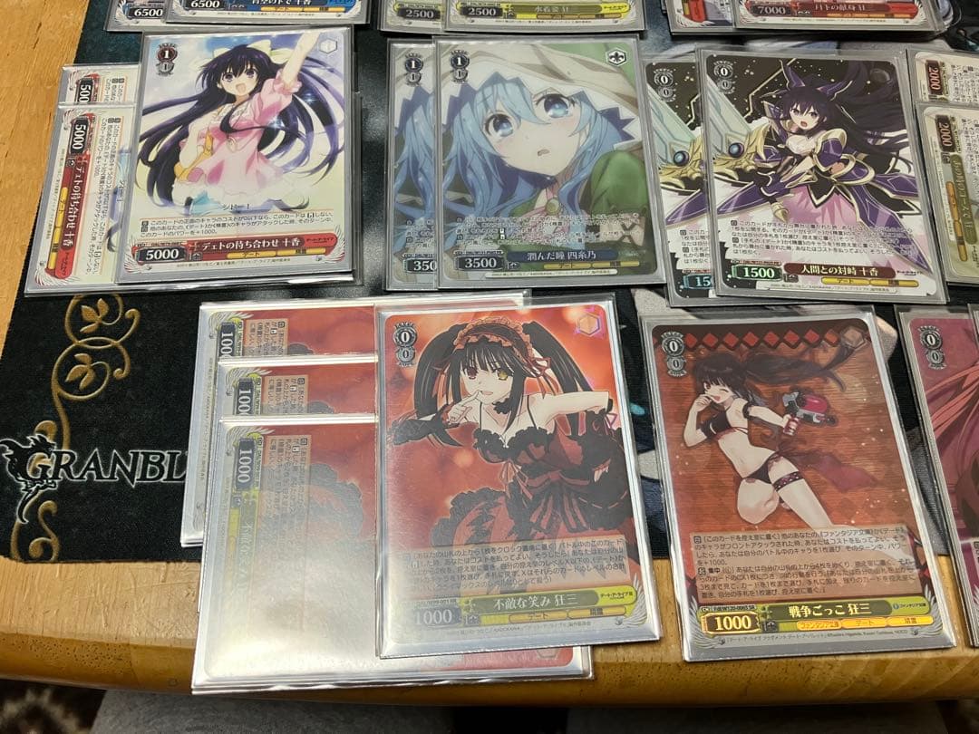 ジ*ア様 ヴァイスシュヴァルツ　デートアライブ　8電源　ほぼフルSR パーツ付き