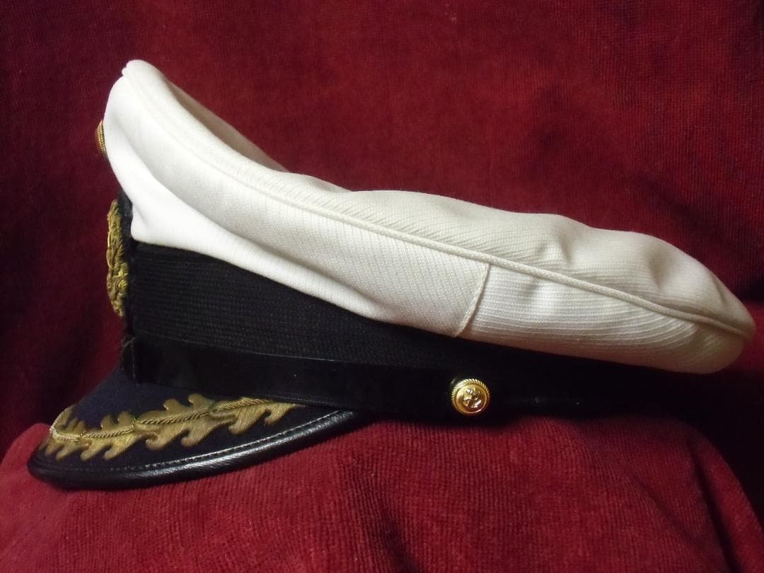 ＢＷドイツ軍/連邦軍＊海軍＊佐官制帽＊５５．５ｃｍ（実物）