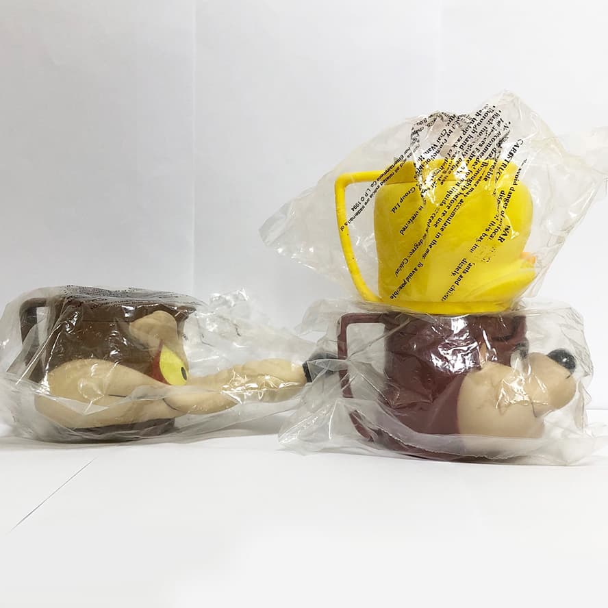 新品未使用品！ルーニーテューンズ 3D フェイス マグカップ３個１セット#002