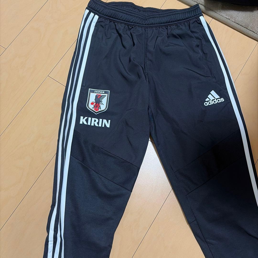 【美品】adidas　日本代表ドリルトップトレーニングトップ上下セットKIRIN