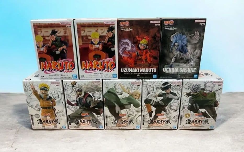 NARUTO 造形忍界大戦　自来也　カカシ　綱手　ナルト　リー　サスケ　イルカ