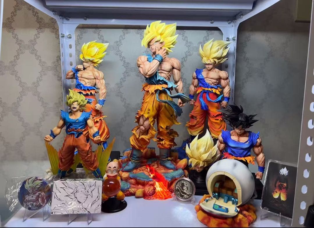 ドラゴンボール 孫悟空 ガレキ ガレージキット スタチューX①⑧①