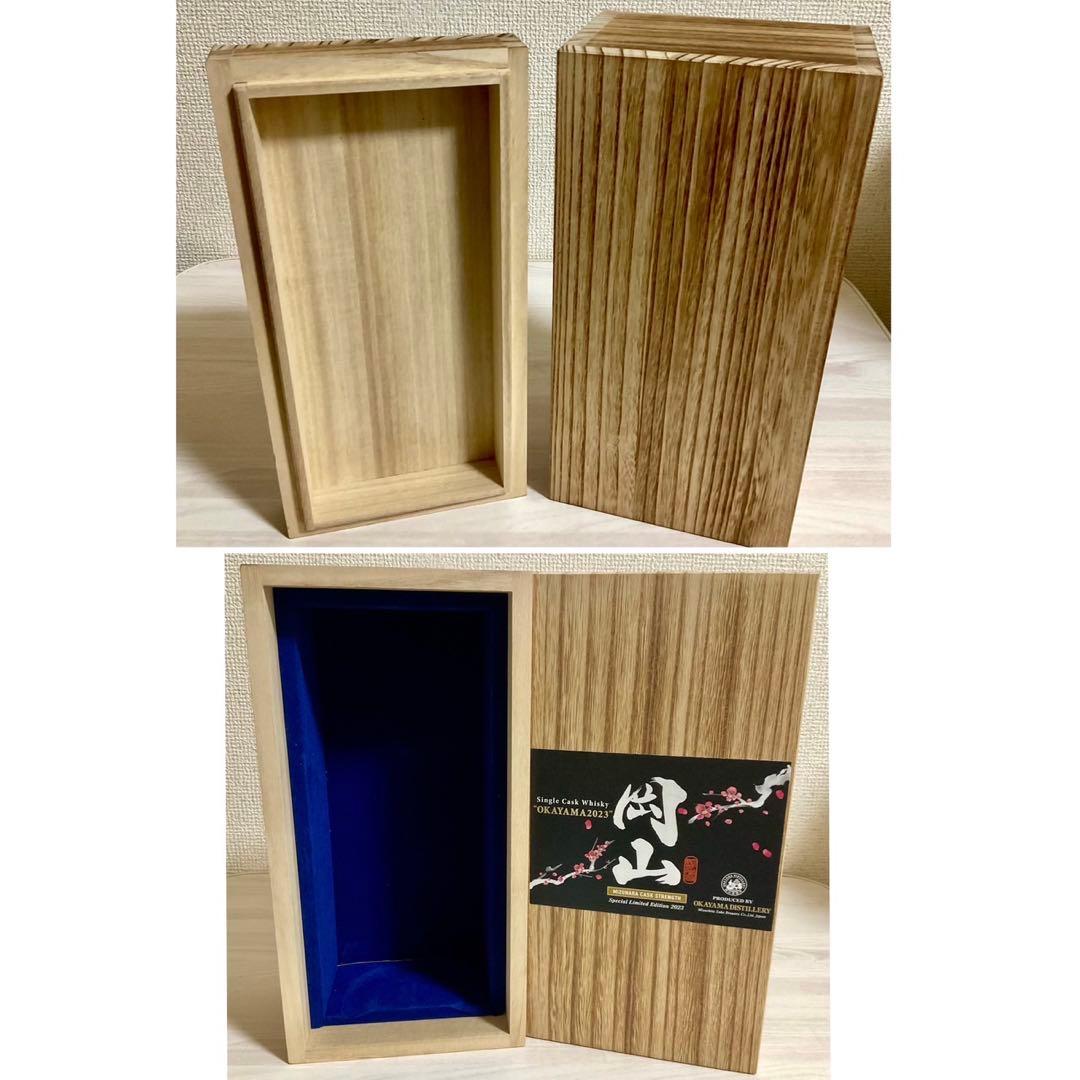 【限定115本】岡山 ミズナラ カスクストレングス 60％ 700ml 未開栓