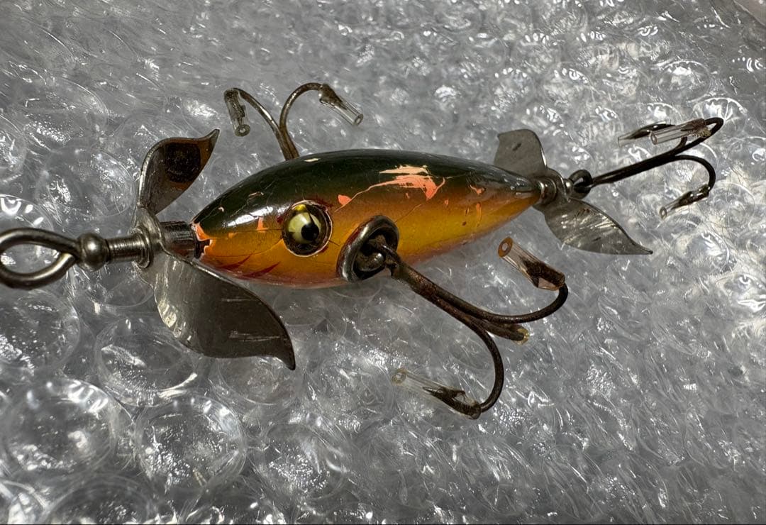 アンティークへドン ドワジャックミノー 1910年代　#100 オールドルアー