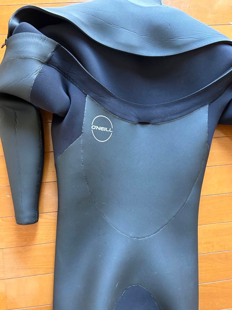 O'Neill ブラック フルスーツ ウェットスーツセミドライLサイズ