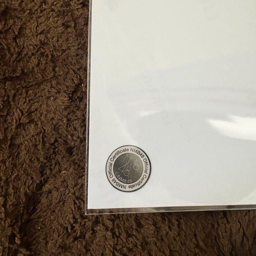 NMB48 池田典愛ちゃん 直筆生写真