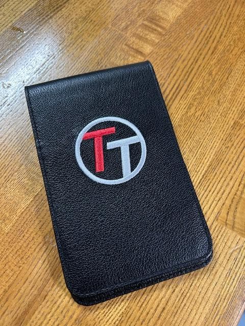 TEAM TITLEIST ヤーデージブック　スコアカード　ホルダー（カバー）①