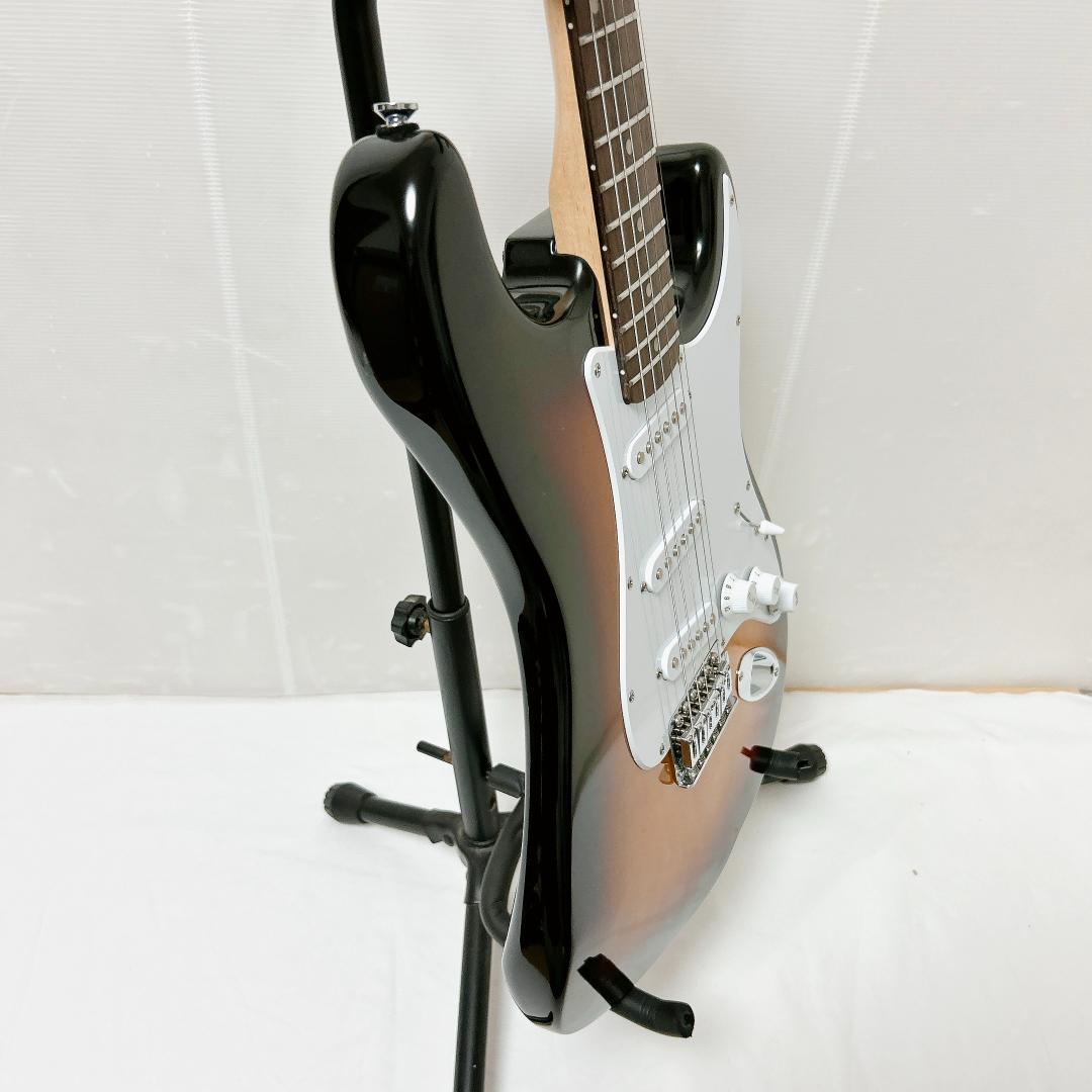 美品 Squier スクワイヤー Stratocaster ストラト ブラウン