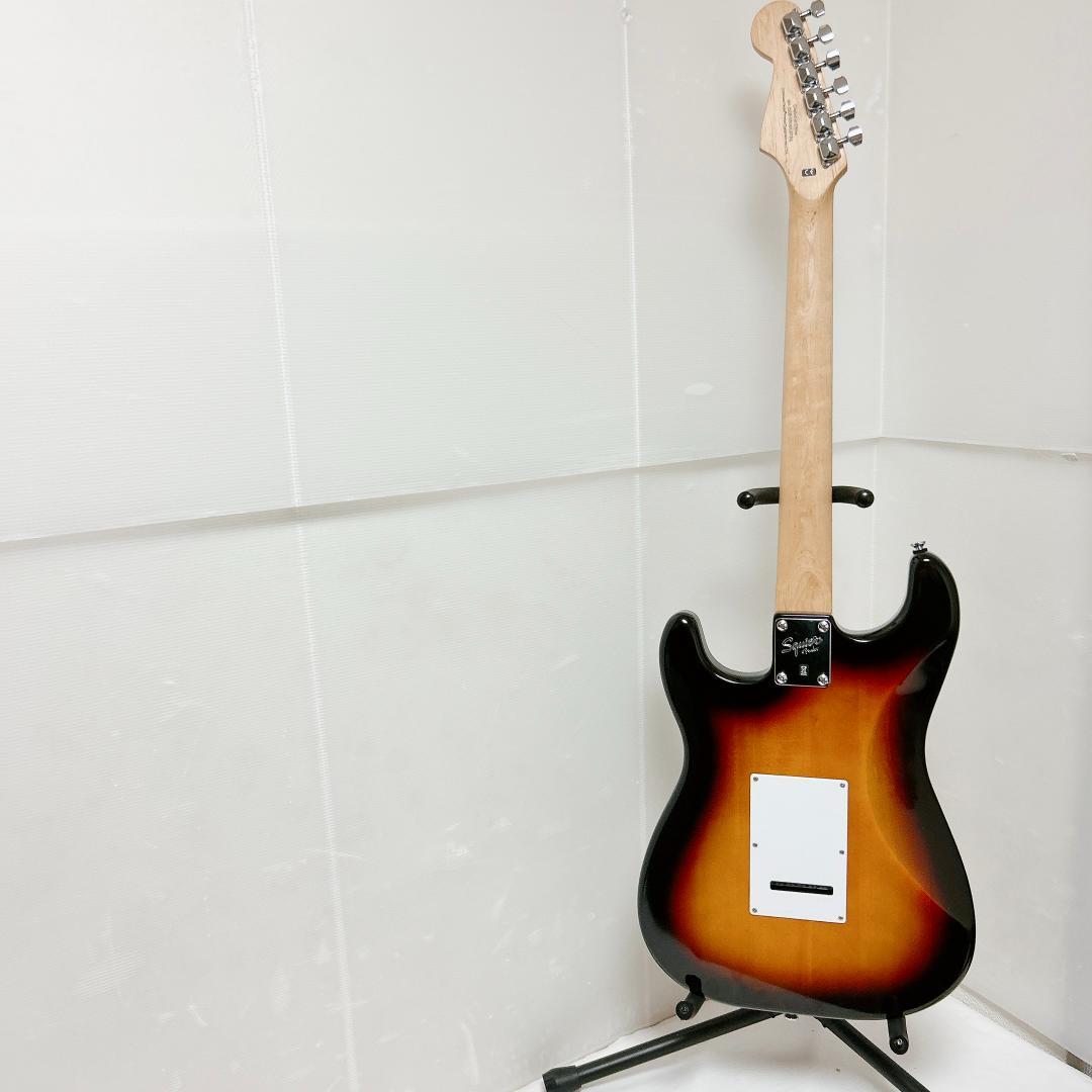 美品 Squier スクワイヤー Stratocaster ストラト ブラウン