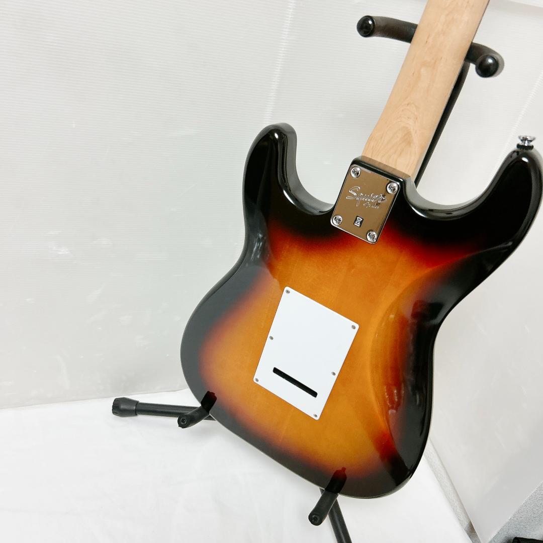 美品 Squier スクワイヤー Stratocaster ストラト ブラウン