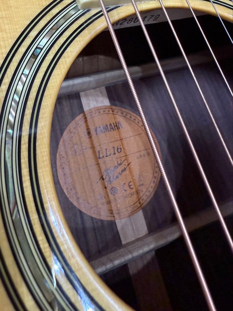 【美品】Yamaha LL16 アコースティックギター　ソフトケース付き