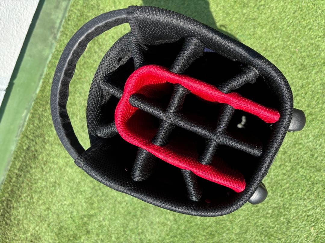 LOVACE スタンドキャディバッグ　ゴルフバッグ　新品　ネイビー　軽量　防水