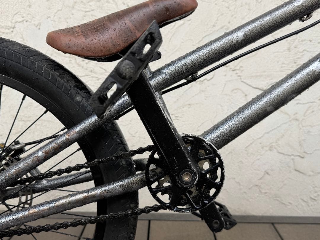 引取限定 クロモリ20インチストリートトライアル 完成車