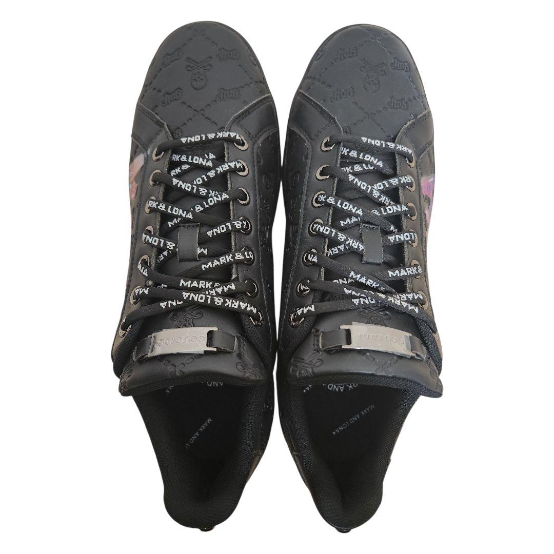 【大幅値下げ✨️28㎝】マーク＆ロナ エアロゾル ブラック×グラデ スカル 新品