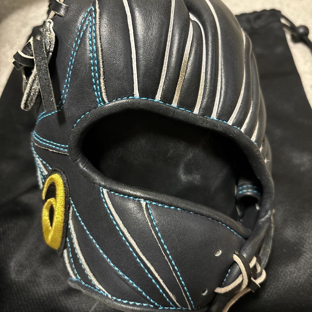 asics ゴールドステージ 外野用 グローブ 左投げ