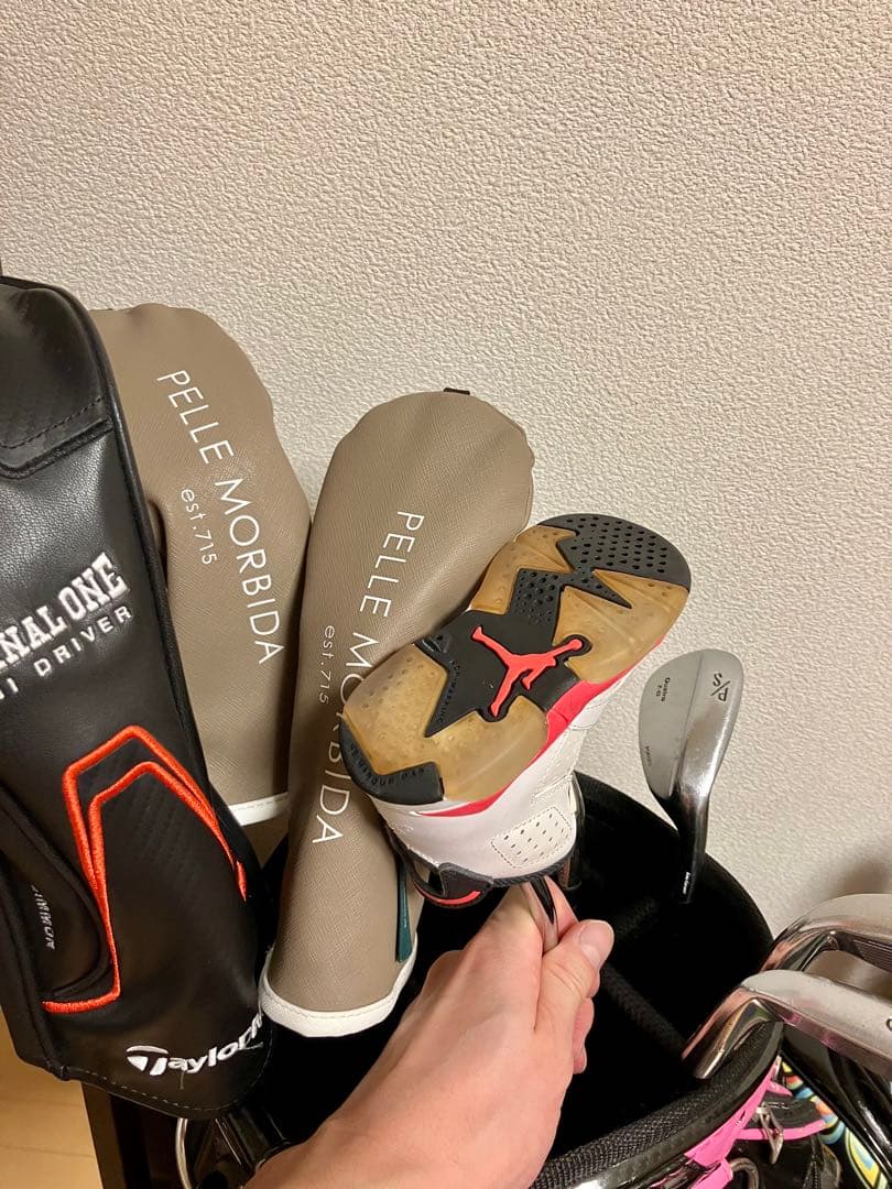 【超超レア・美品】 NIKE JORDAN 6 ナイキ ジョーダン パターカバー