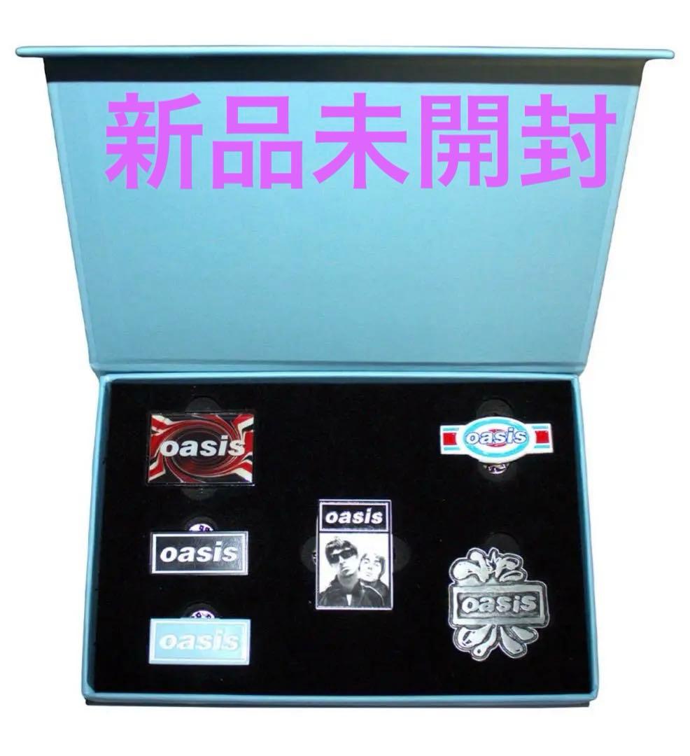 OASIS オアシス 10月来日記念 コンプリート ピンバッジ 6個セット未開封