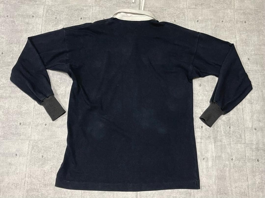 90s CANTERBURY OF NEWZEALAND ラガーシャツ ブラック