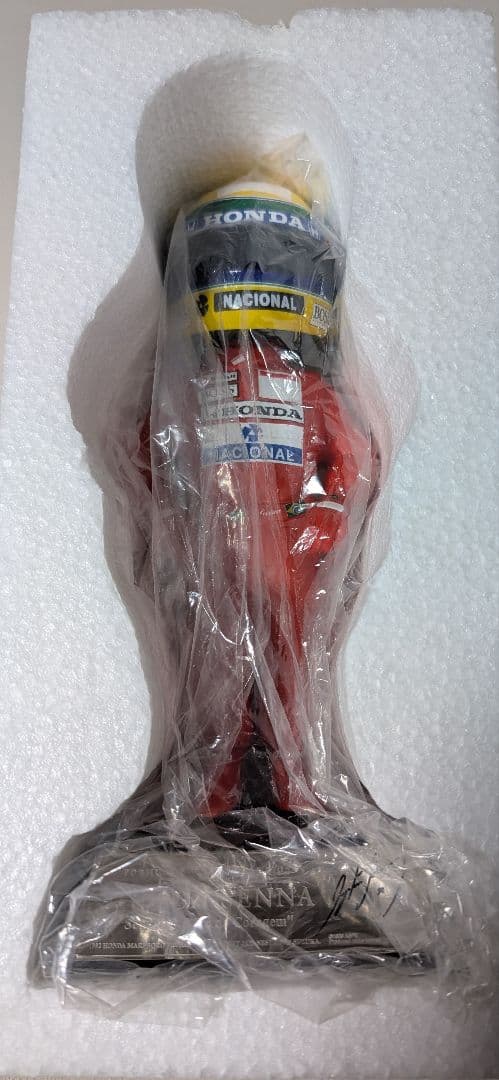 アイルトン・セナ 陶器製 フィギュア 1992年 鈴鹿日本GP 限定1000個