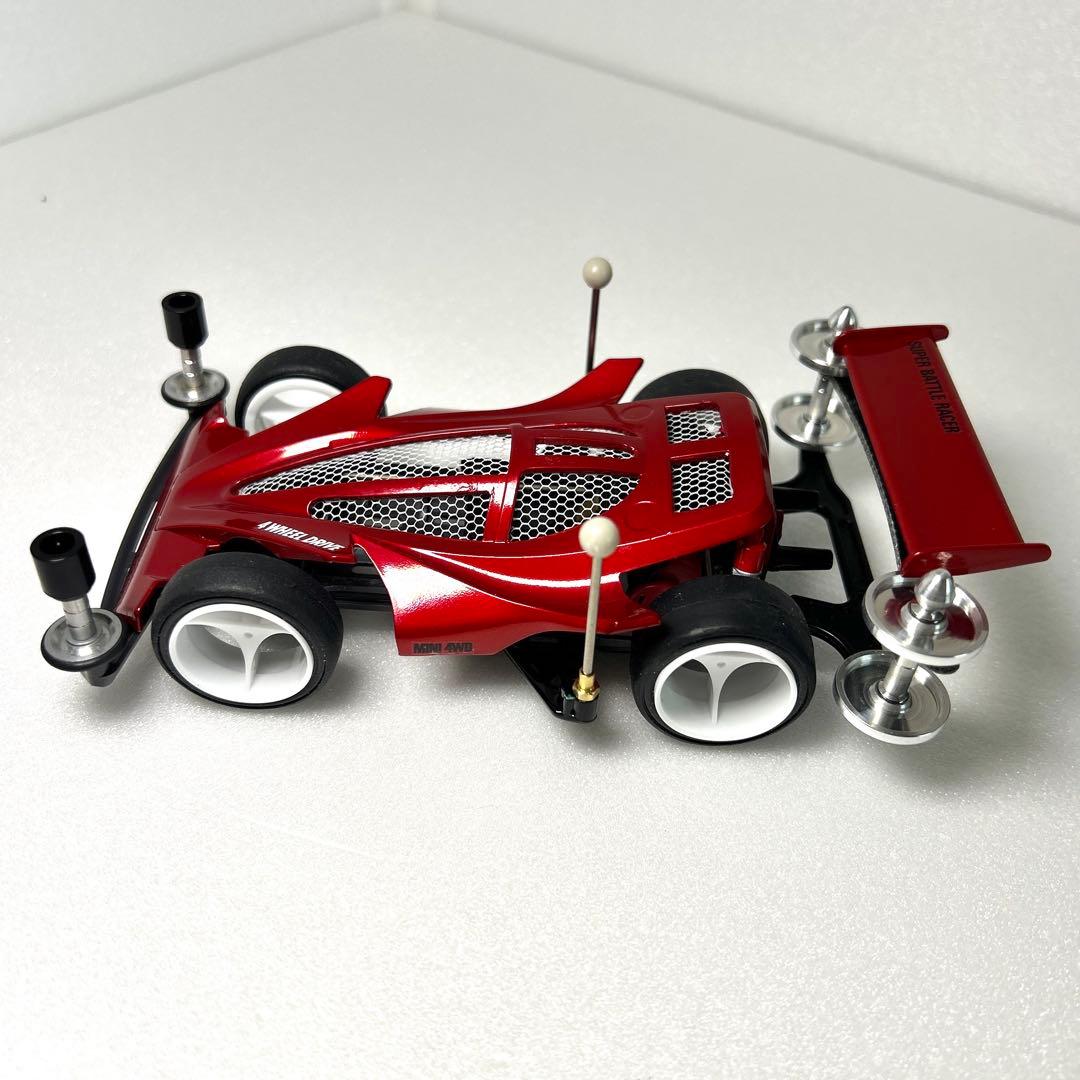 ミニ四駆　ビッグバンゴースト　タミヤ　肉抜　塗装　キャンディ　改造　スーパー1