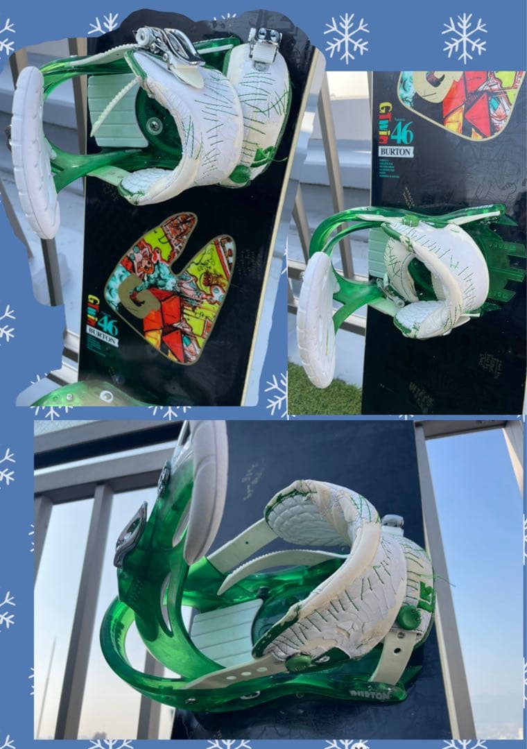 BURTON×ZUMA　バートン　スノーボード　セット　バインディング付　ブーツ