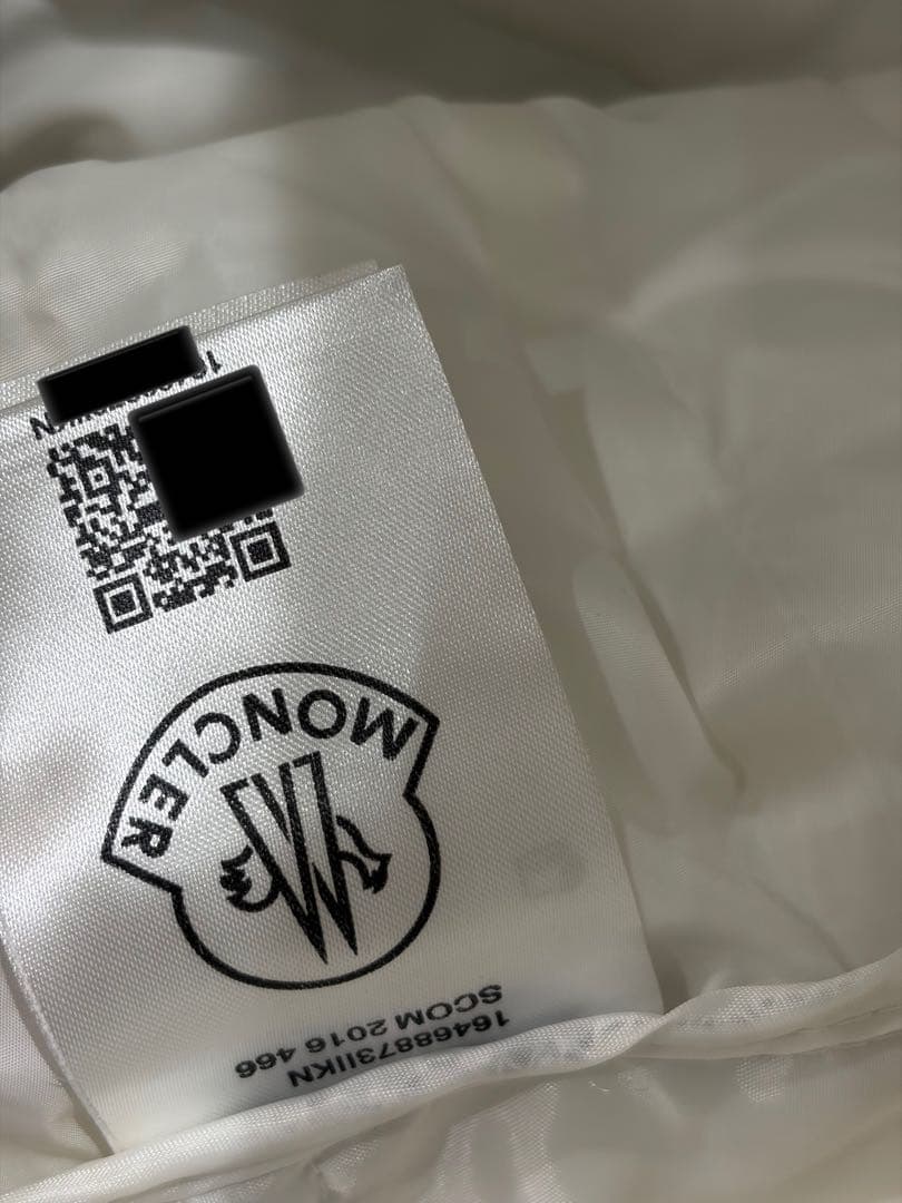 モンクレール ゴルフ ダウンベスト メンズ XXL ホワイト