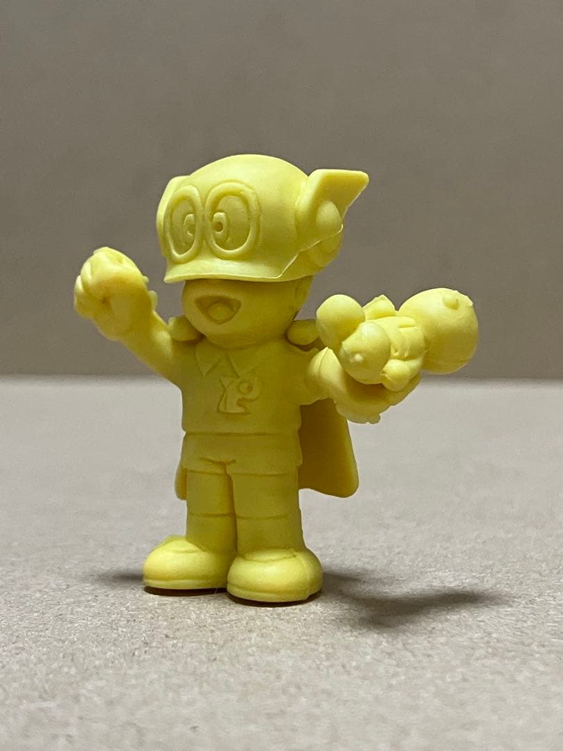 パーマン1号　脱着　消しゴム　黄色　パーマン