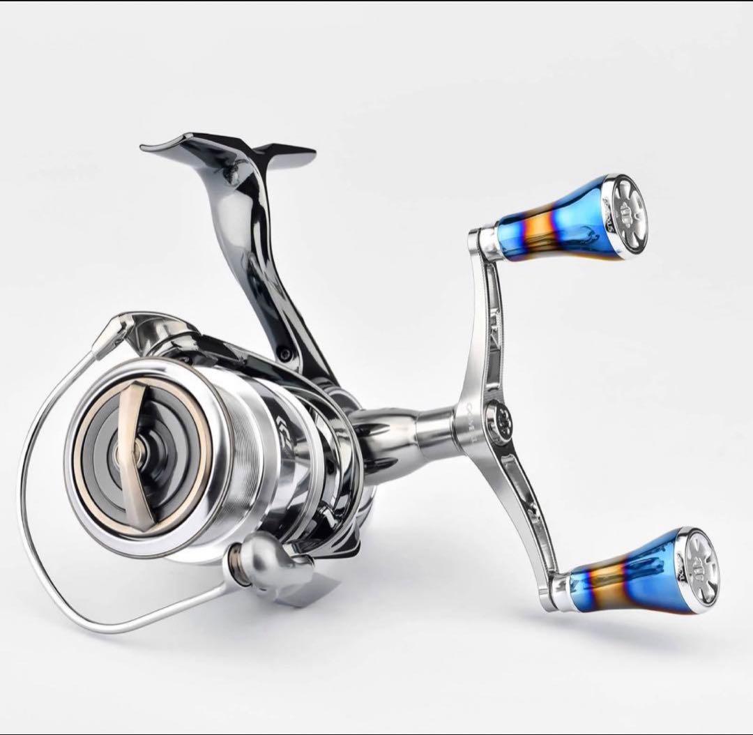 ゴメクサス　98mm ダブルハンドル チタンノブ　ダイワ　ルビアス　セルテート