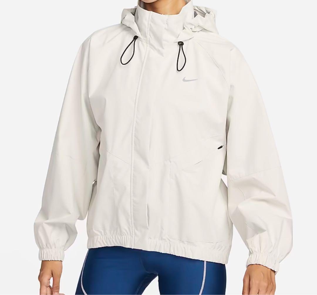 新品 ペールアイボリー L【ナイキNIKE】ランニング ジャケット