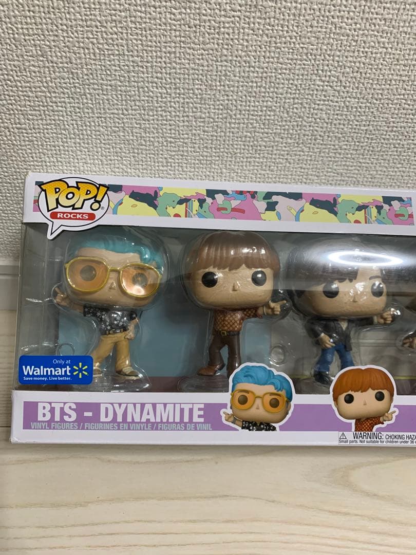 新品未開封品　BTS ダイナマイト FUNKO POP ROCKS フィギュア