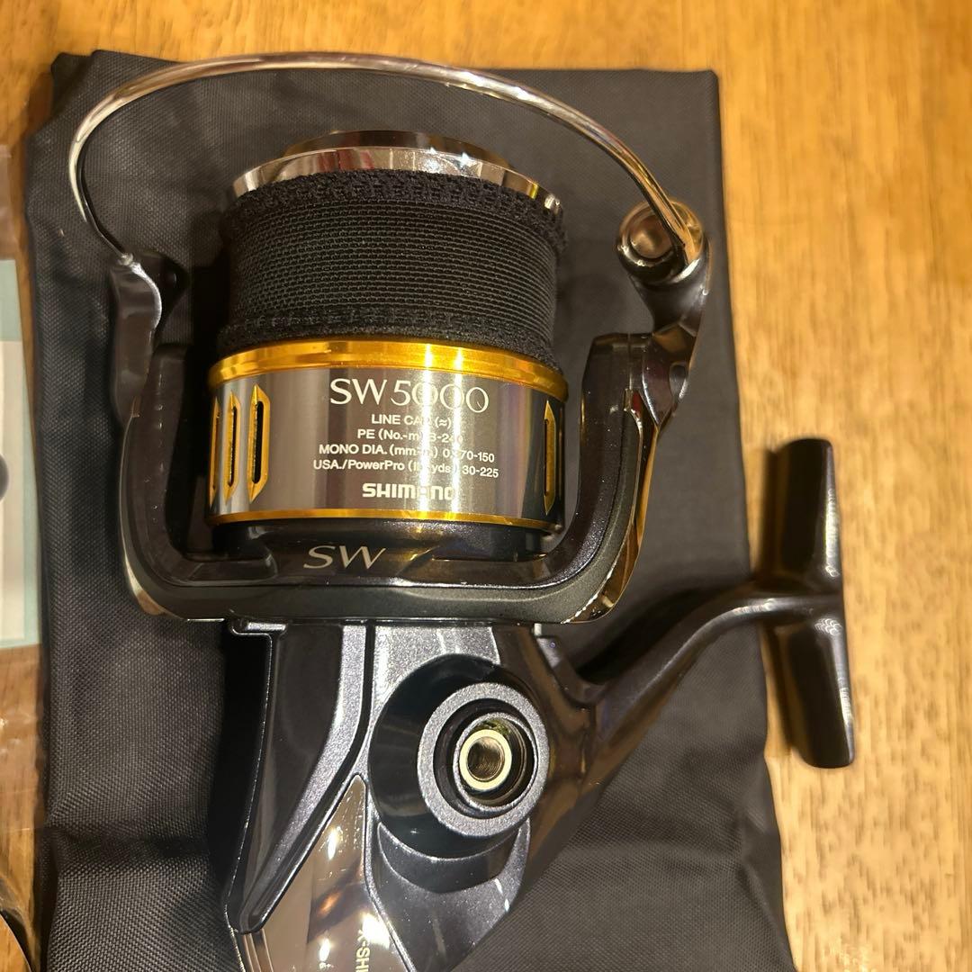美品　シマノ　15ツインパワーSW 5000HG