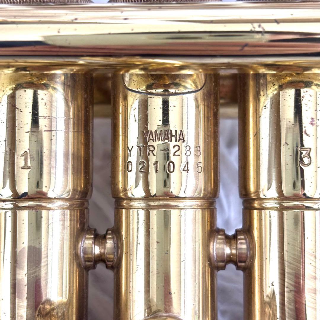 ✨YAMAHA✨ヤマハ　YTR-233 トランペット ゴールド　YTR233