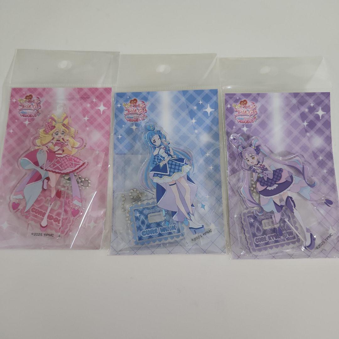キミとアイドルプリキュア　ランドマークタワー限定　アクリルスタンド　全5種セット