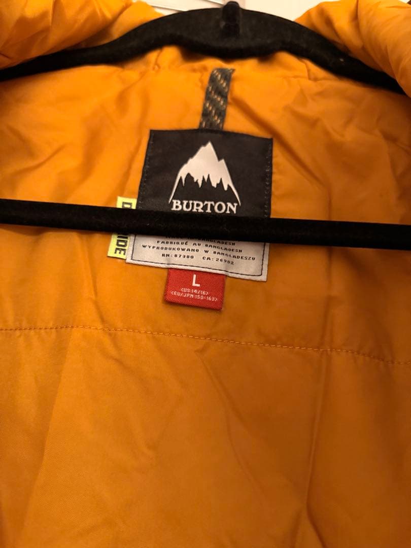 Burton 子ども用ジャケット オリーブグリーン　ズボン