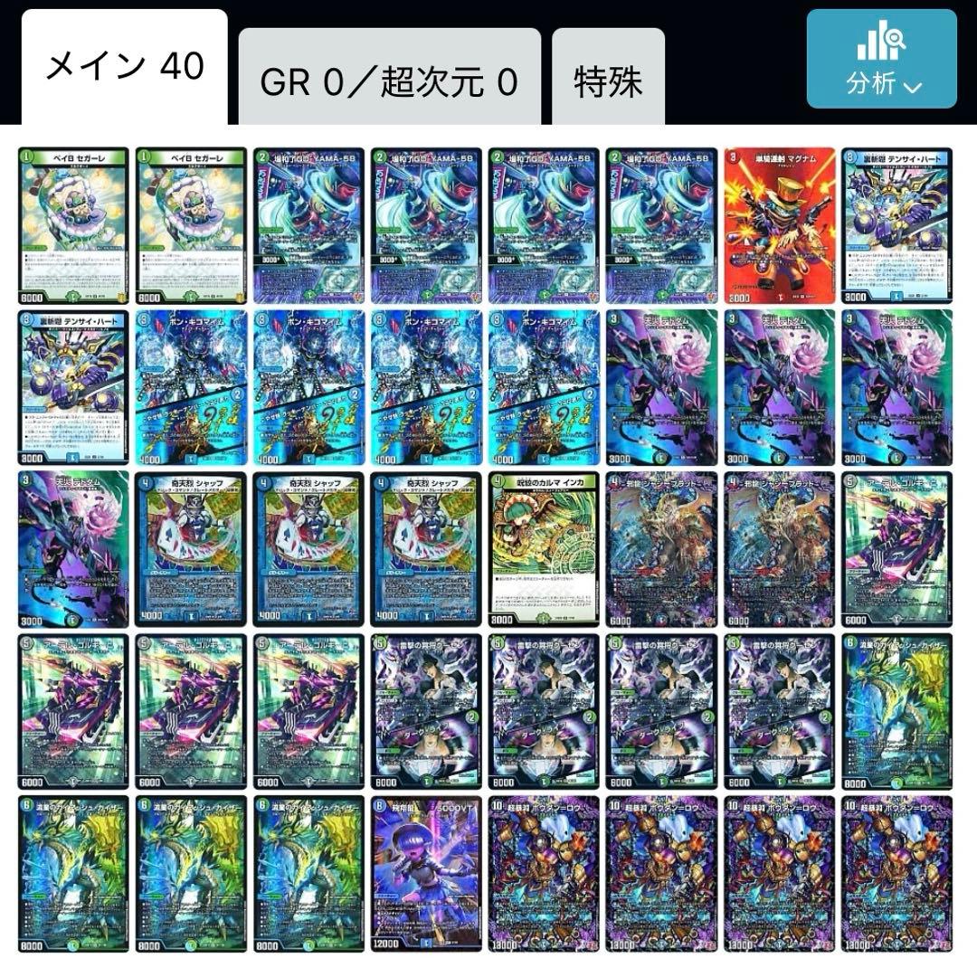 アナカラーボウダンロウ デッキ CS優勝構築