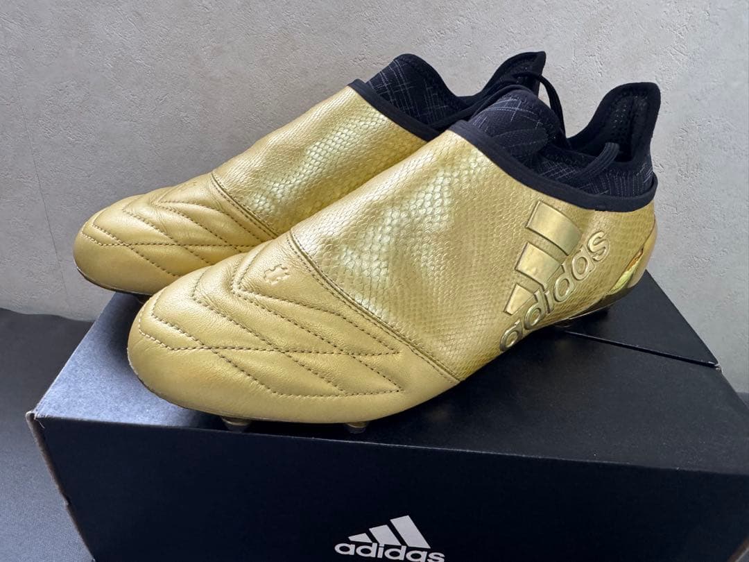 adidas X ゴールド サッカーシューズ 27.5cm