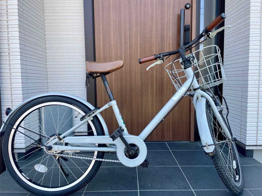 bikke j 22インチ ブルーグレー 【奈良市 受け渡しのみ】