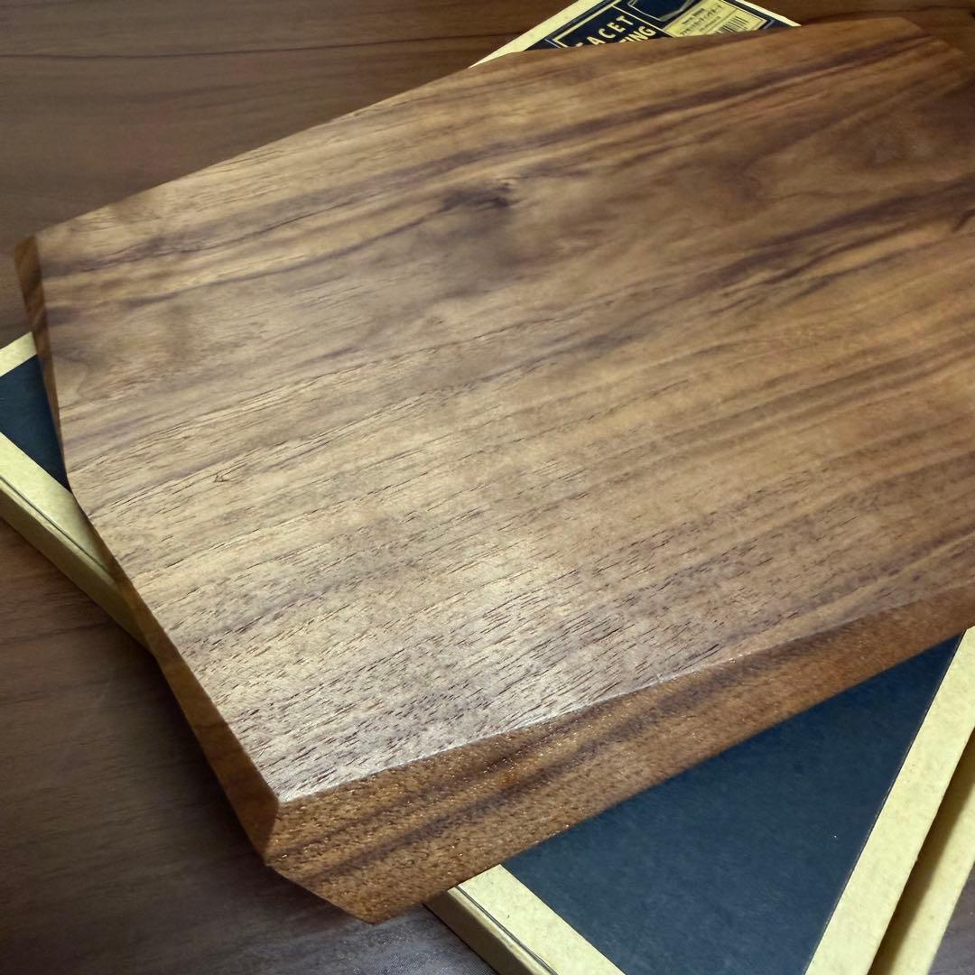 FEDECA ファセットカッティングボード ブラックウォルナット