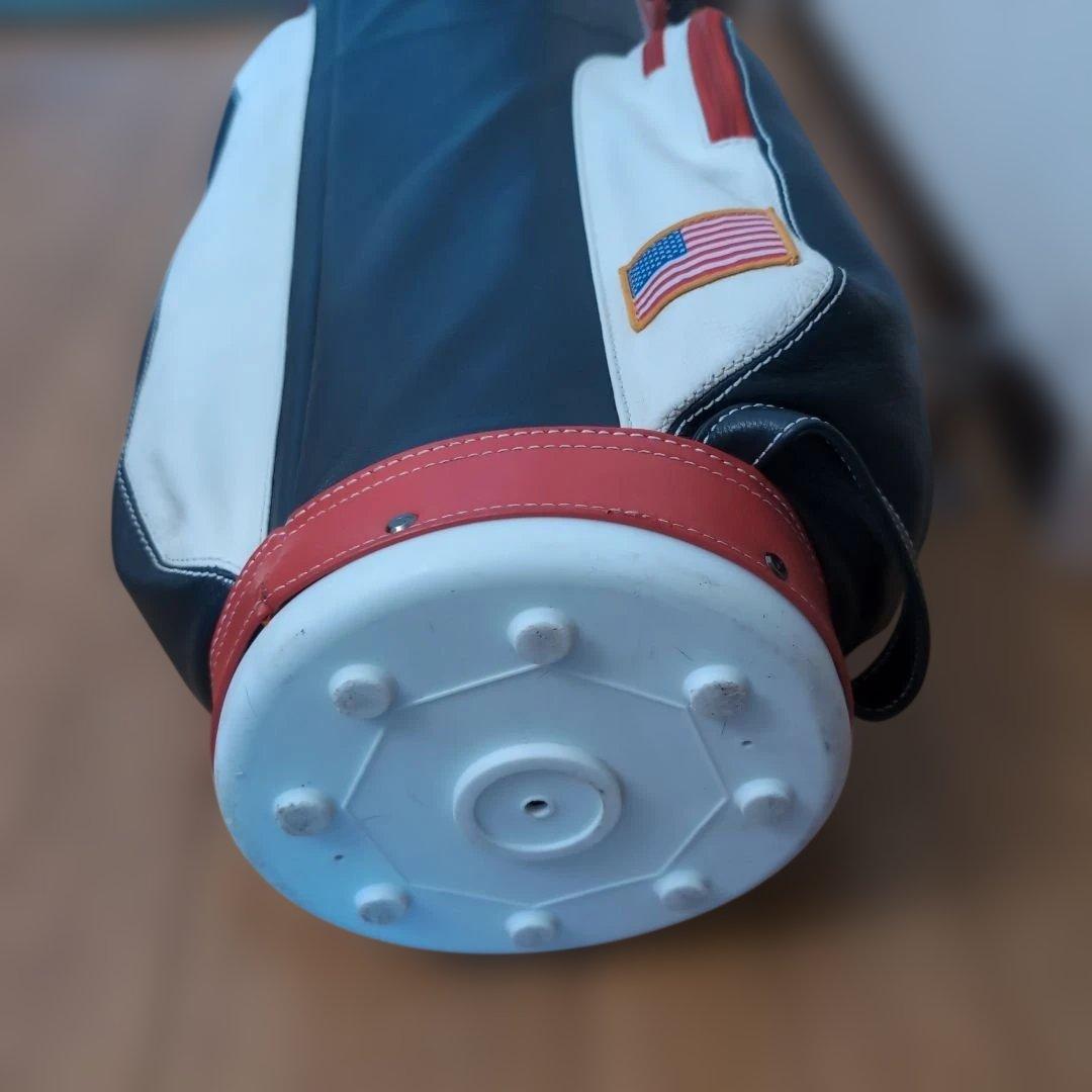 マーク専用 サンマウンテンの本革キャディバッグ