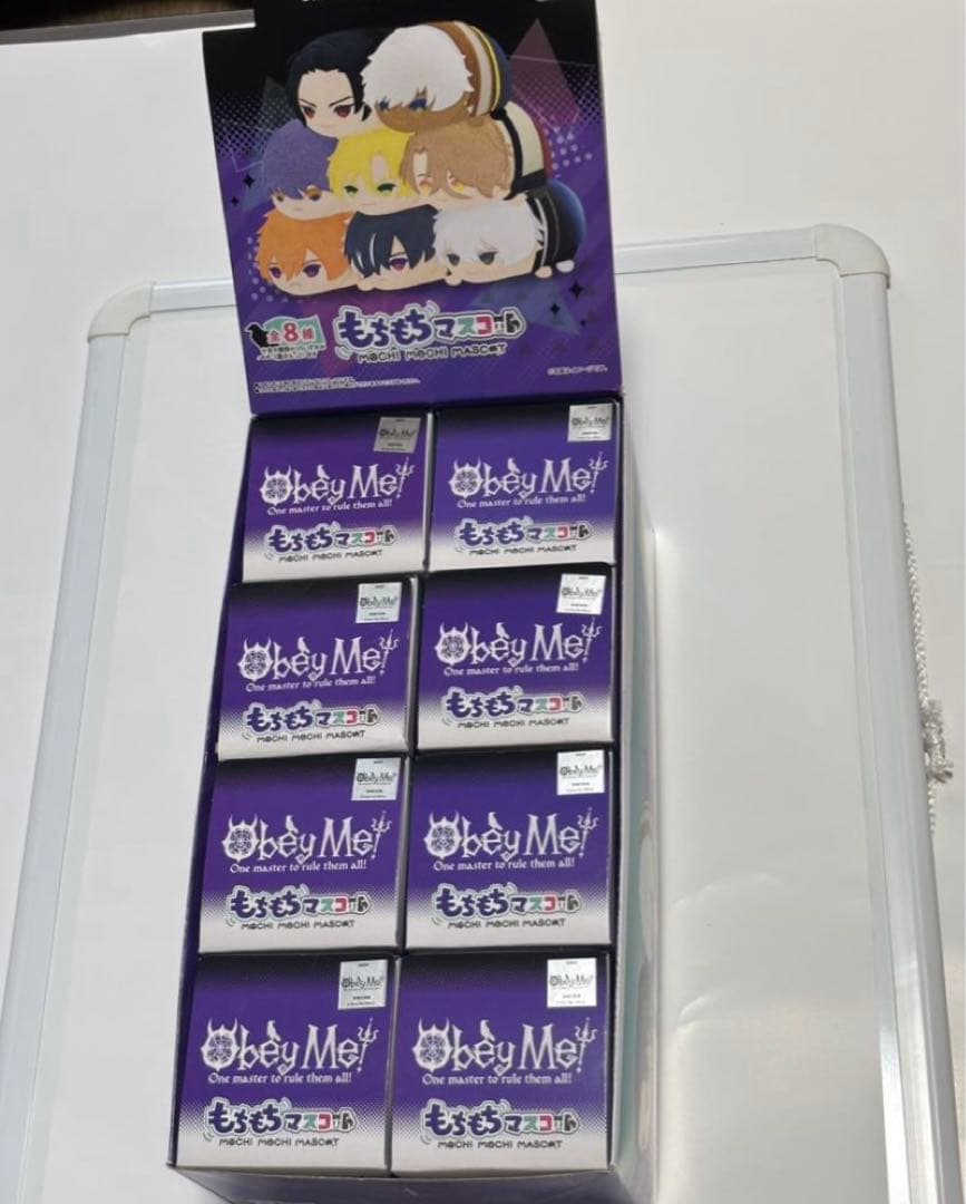 obeyme もちもちマスコット本体未開封BOX ※レヴィアタンのみ箱だけ開封済