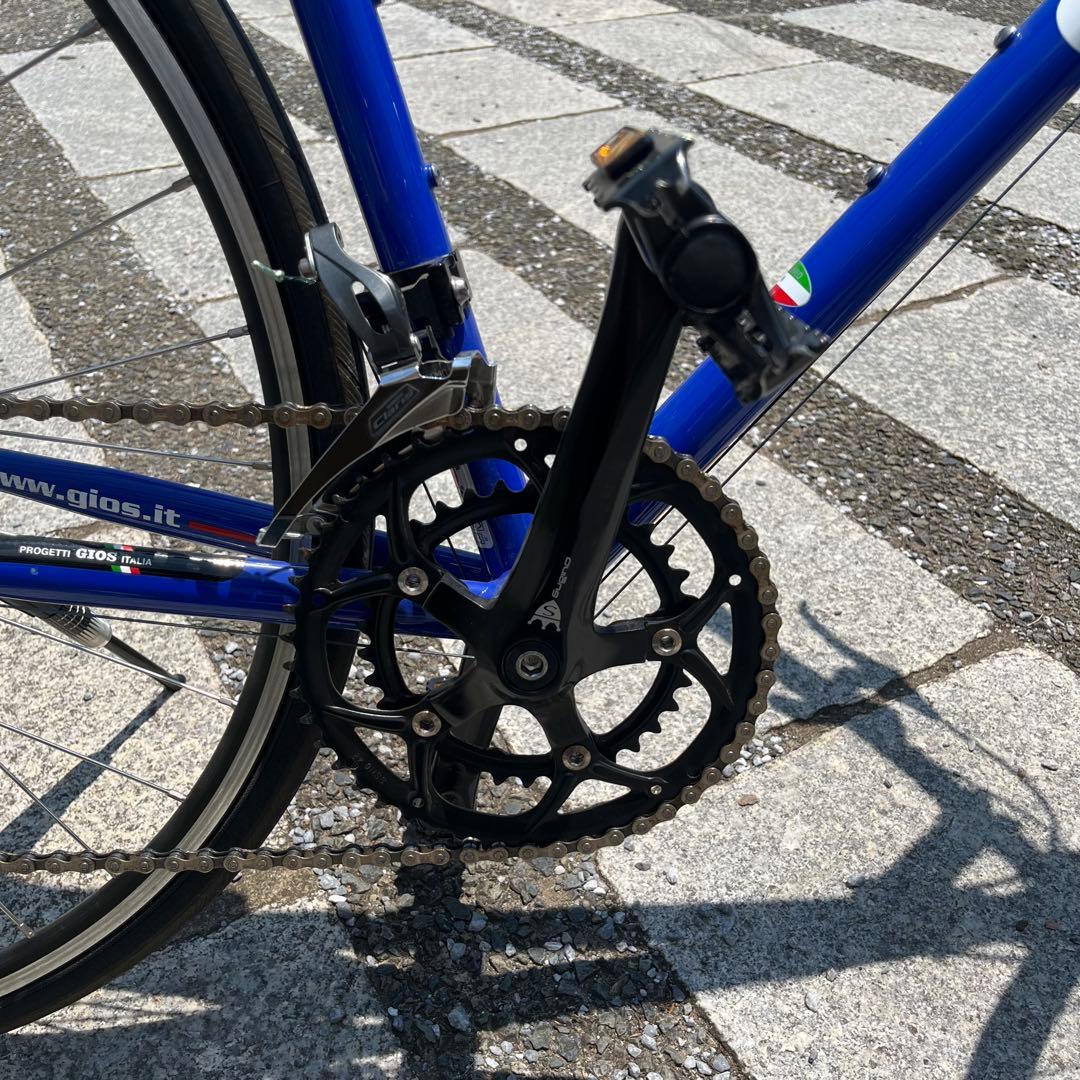 直接可 GIOS ジオス AMPIO アンピーオ ブルー サイズ51 スタンド付