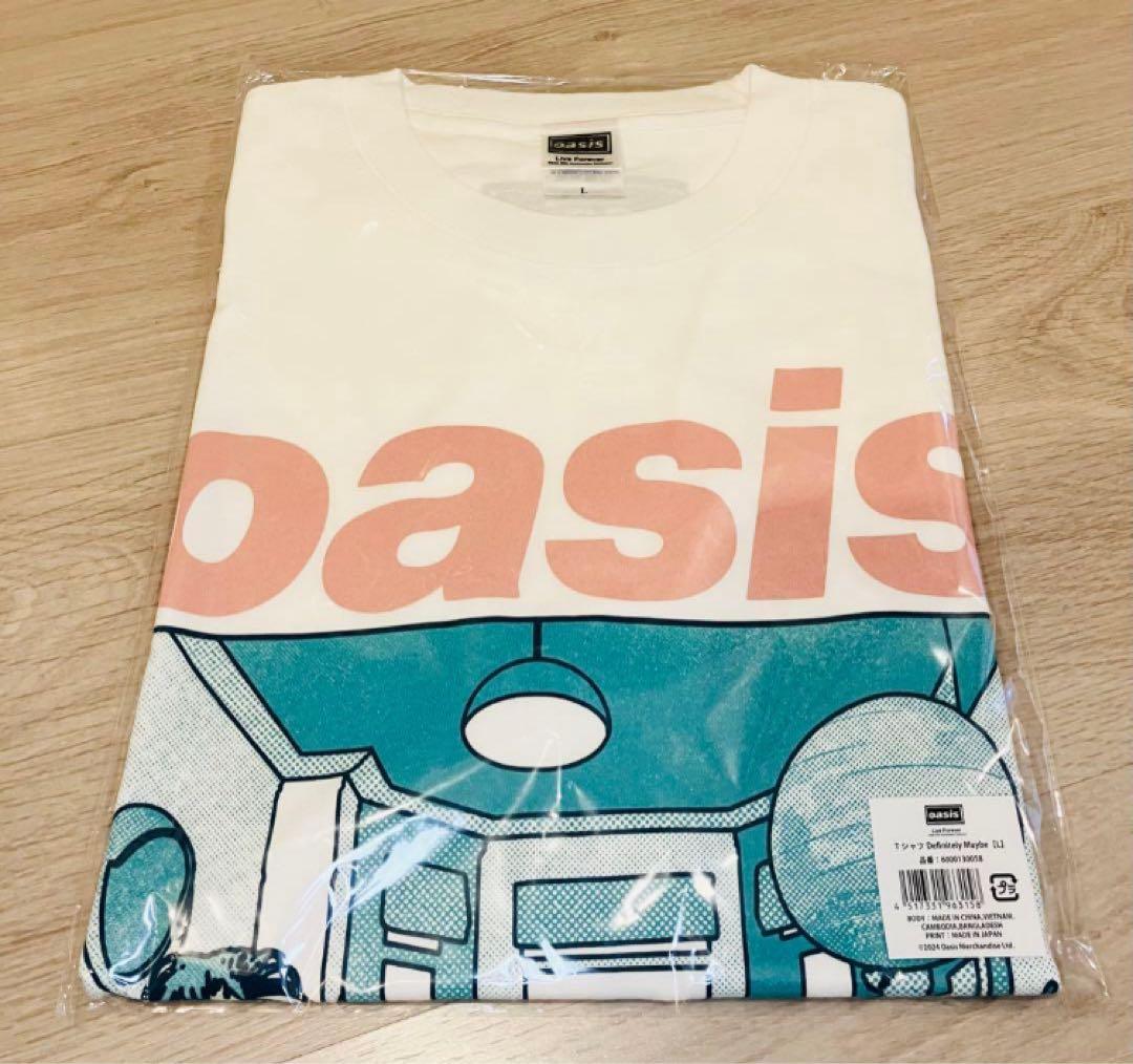 オアシス oasis Tシャツ サイズL Definitely Maybe