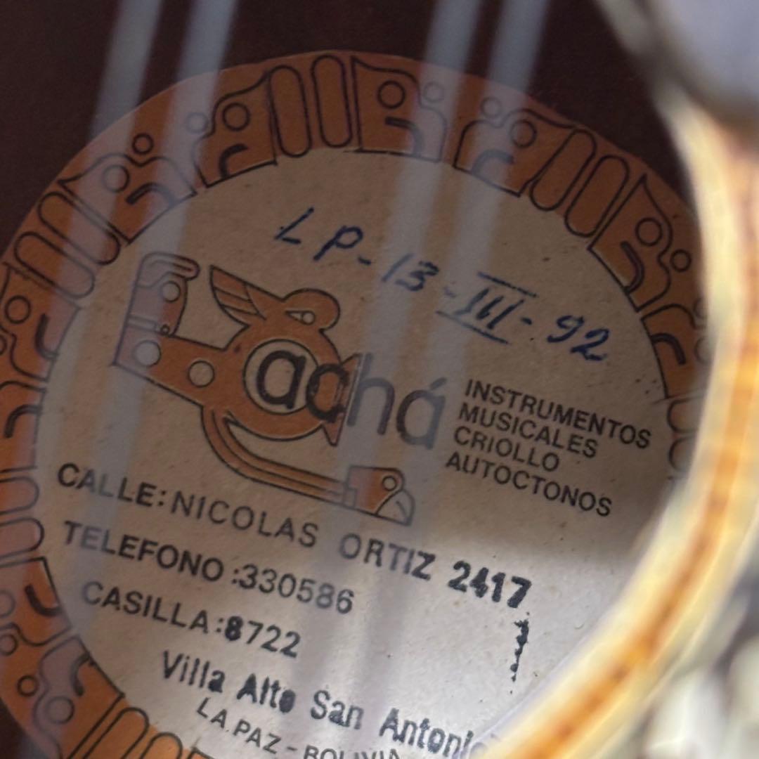 Acha アチャ チャランゴ ボリビア 弦楽器 ハードケース付き