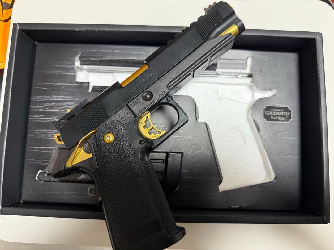 東京マルイ　HI-CAPA5.1 ゴールドマッチ　ガスガン