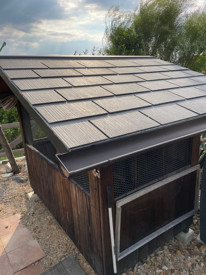 鶏小屋　木製犬小屋 中型犬用