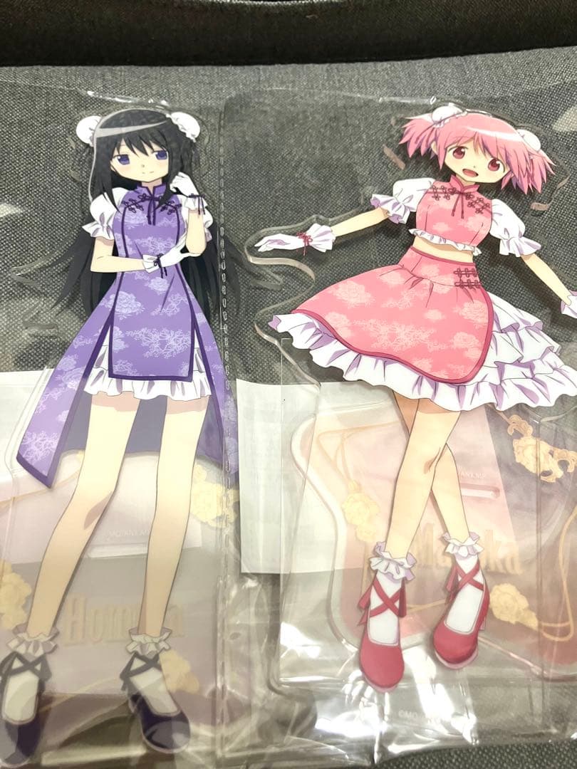 魔法少女まどか☆マギカ 鹿目まどか 暁美ほむら チャイナ BIGアクリルスタンド