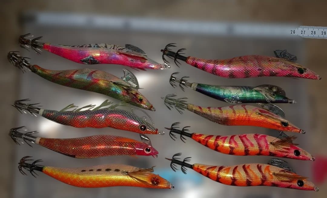 中古エギ ６５個くらい まとめ売り　おまけつき