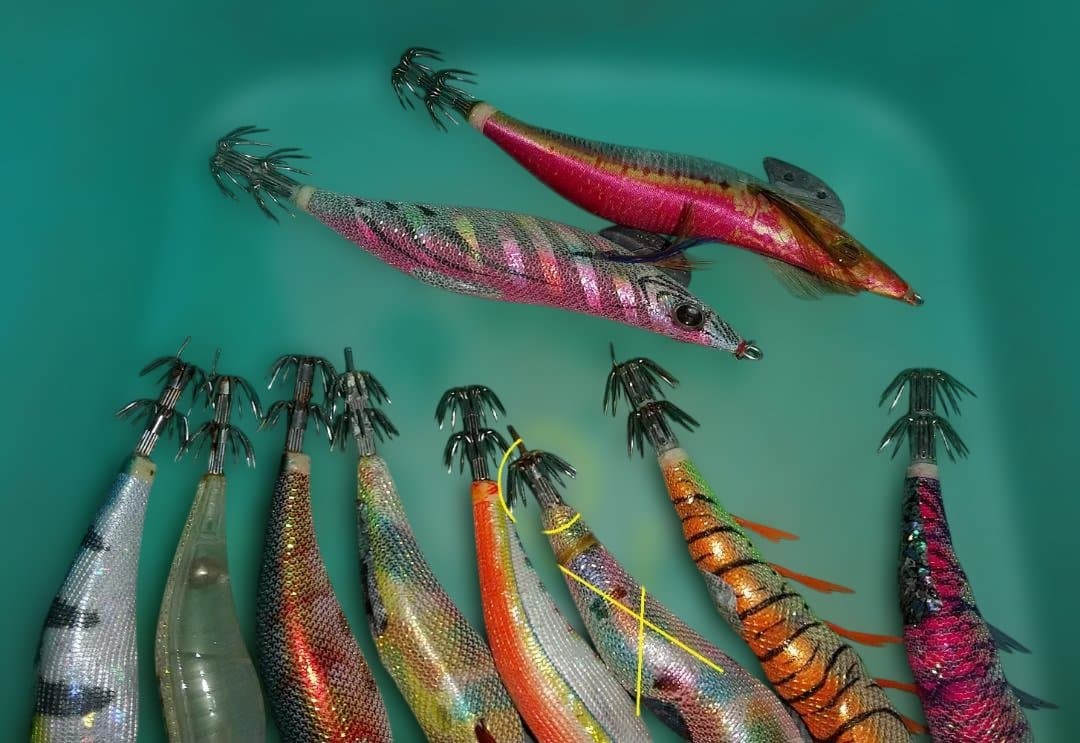 中古エギ ６５個くらい まとめ売り　おまけつき