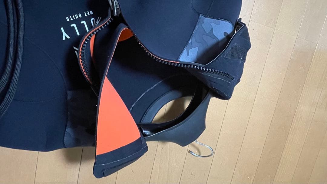 HOLLY フルスーツ 迷彩柄 ブラック