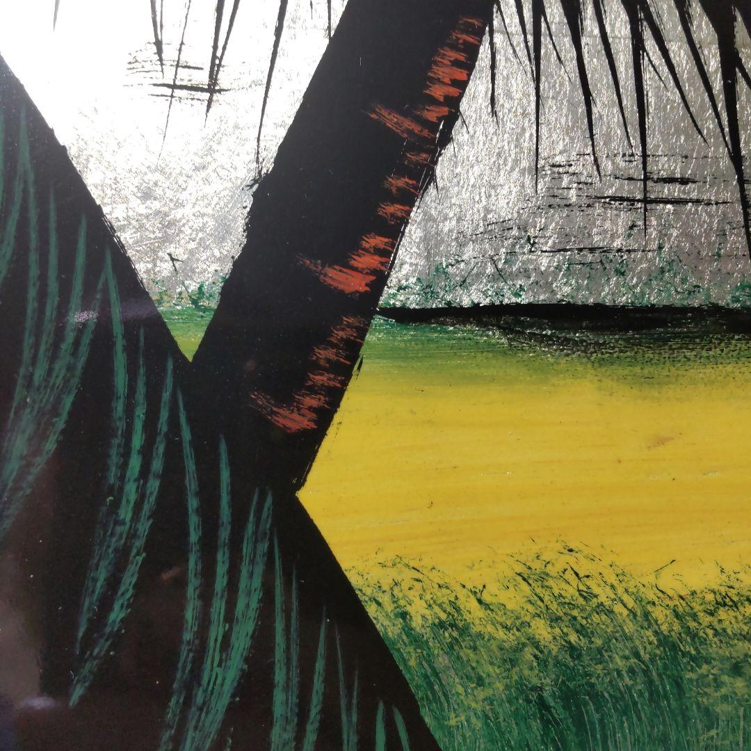 ベトナム木製 壁掛絵画